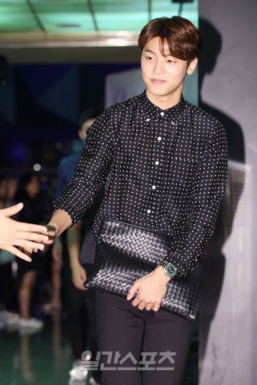 [Photos] Kang Minhyuk at ‘Santa Barbara’ VIP Premiere (07.09.2014