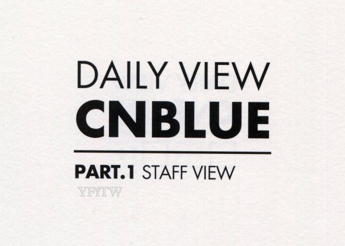 [Scans] CNBLUE First Self-Camera Edition [DAILY VIEW] 112