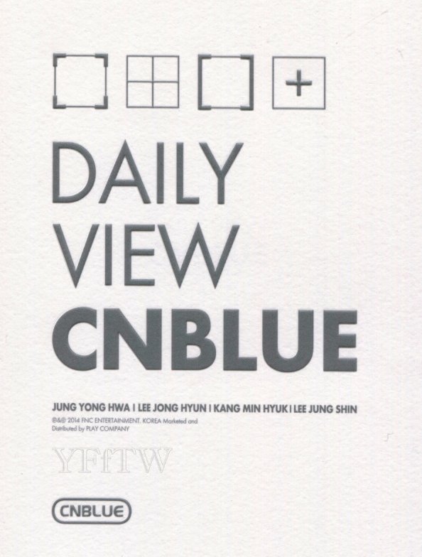 [Scans] CNBLUE First Self-Camera Edition [DAILY VIEW] 116